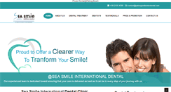 Desktop Screenshot of patongsmileinterdental.com